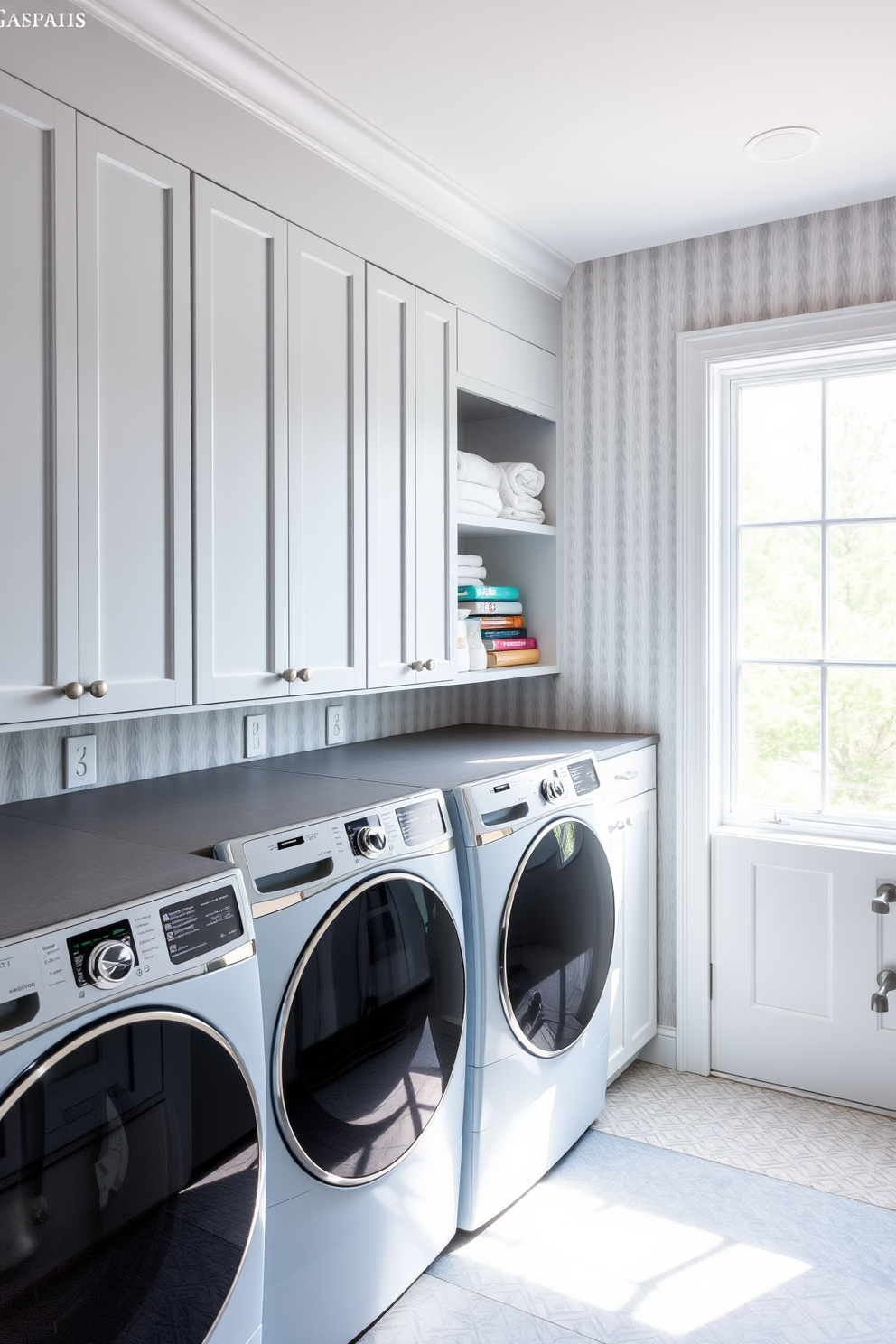 Blue Laundry Room Design Ideas 14