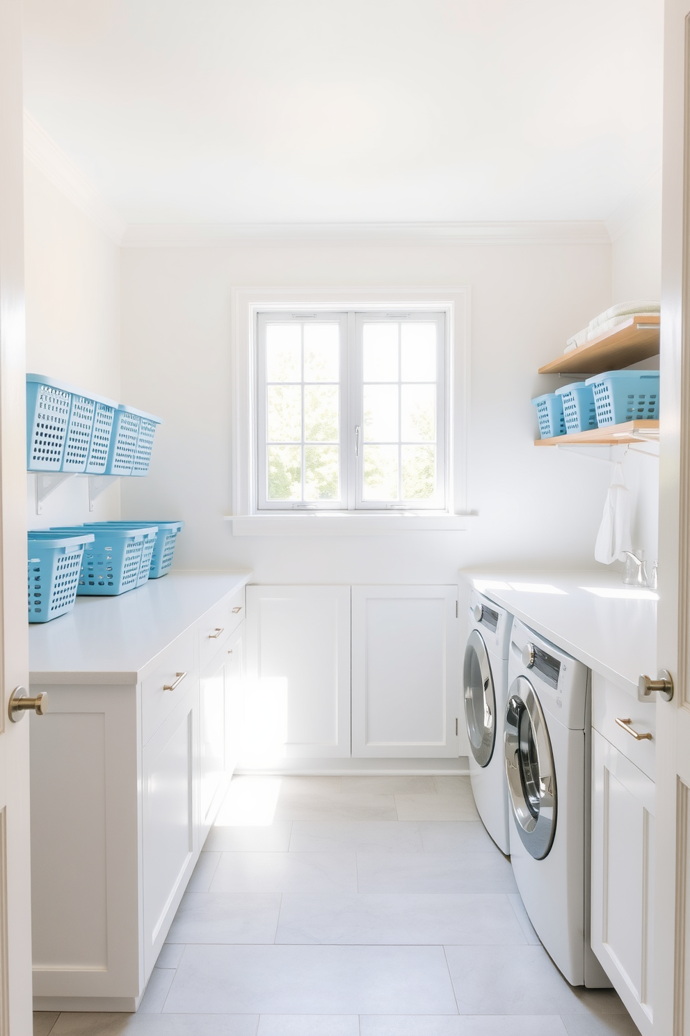 Blue Laundry Room Design Ideas 7