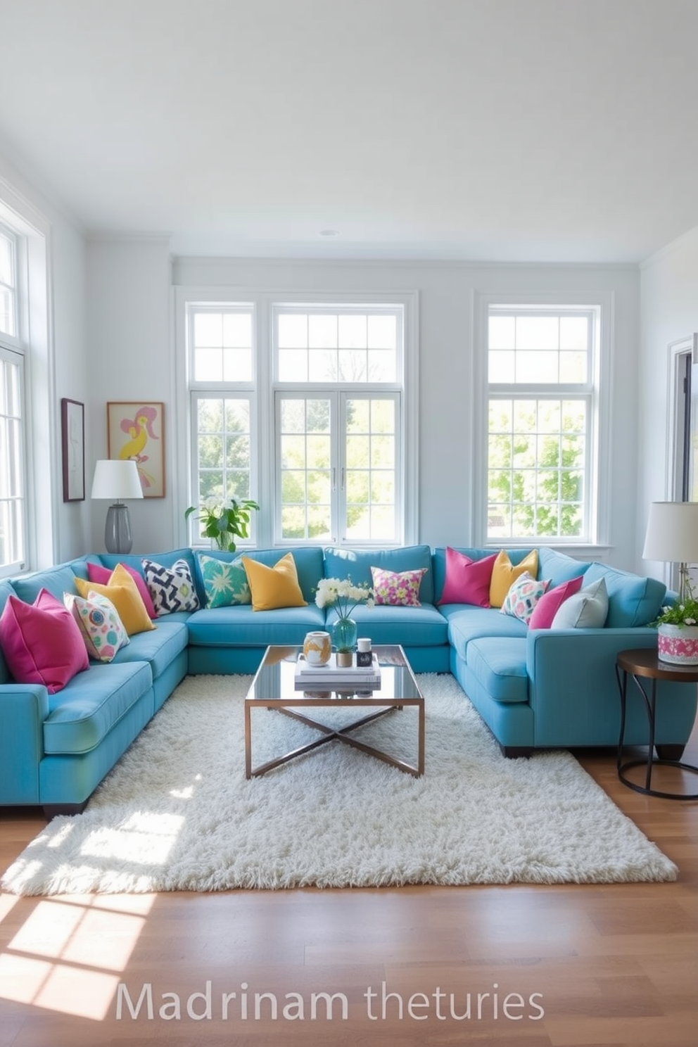 Blue Living Room Design Ideas 2