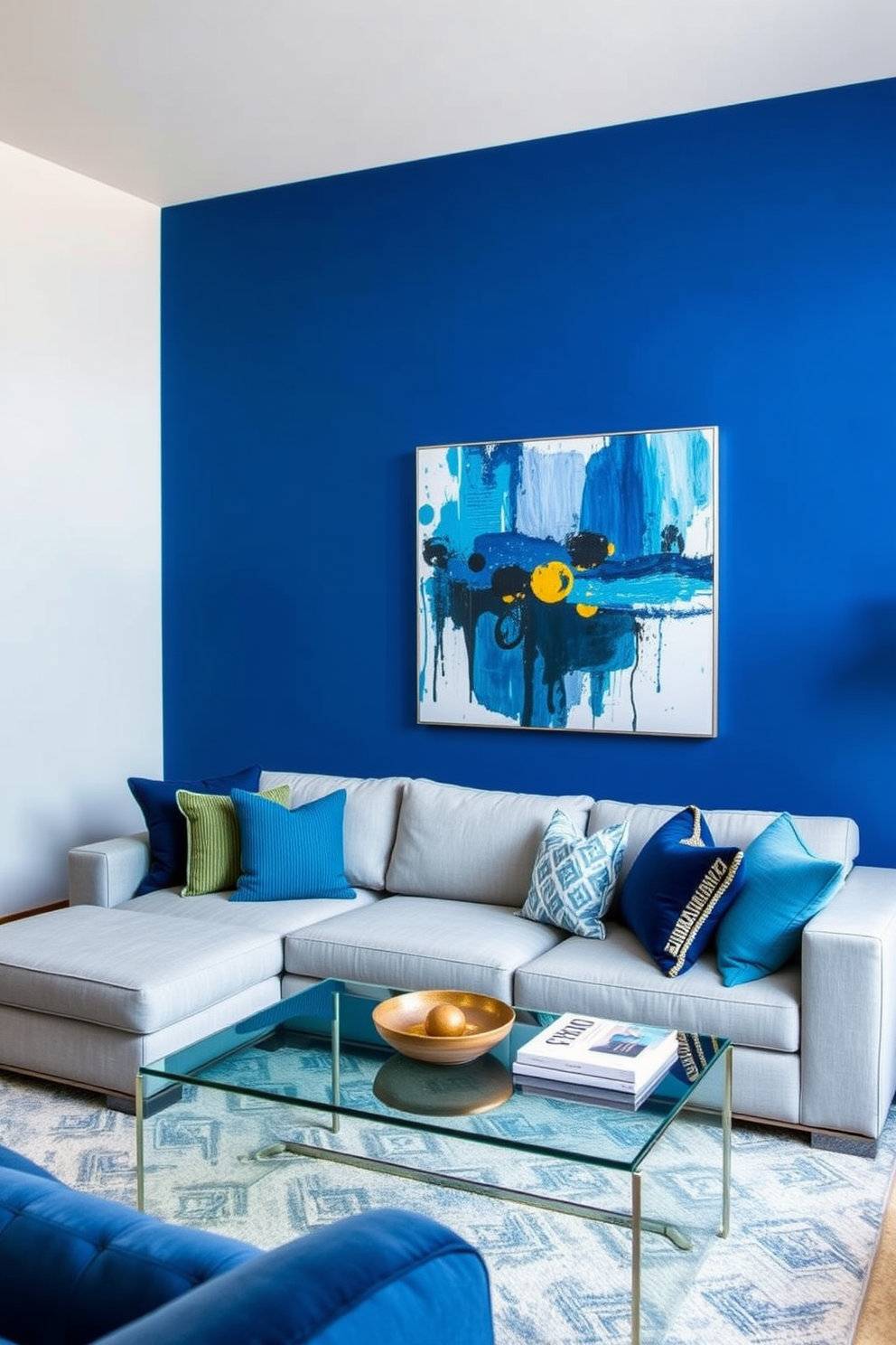 Blue Living Room Design Ideas 25