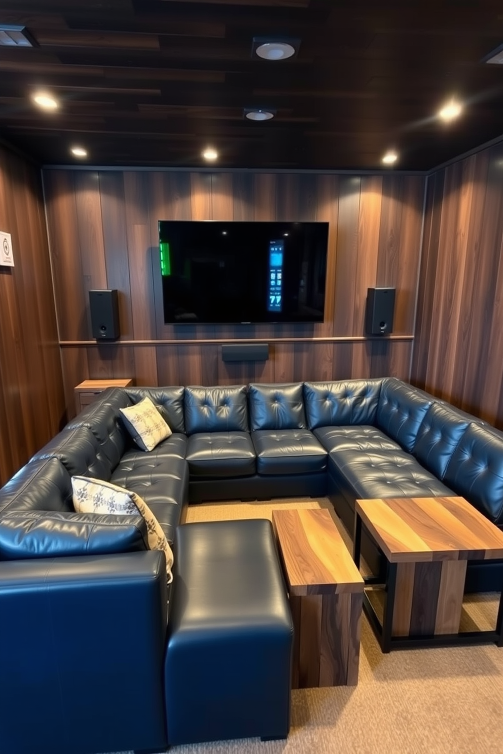 Blue Man Cave Design Ideas 1