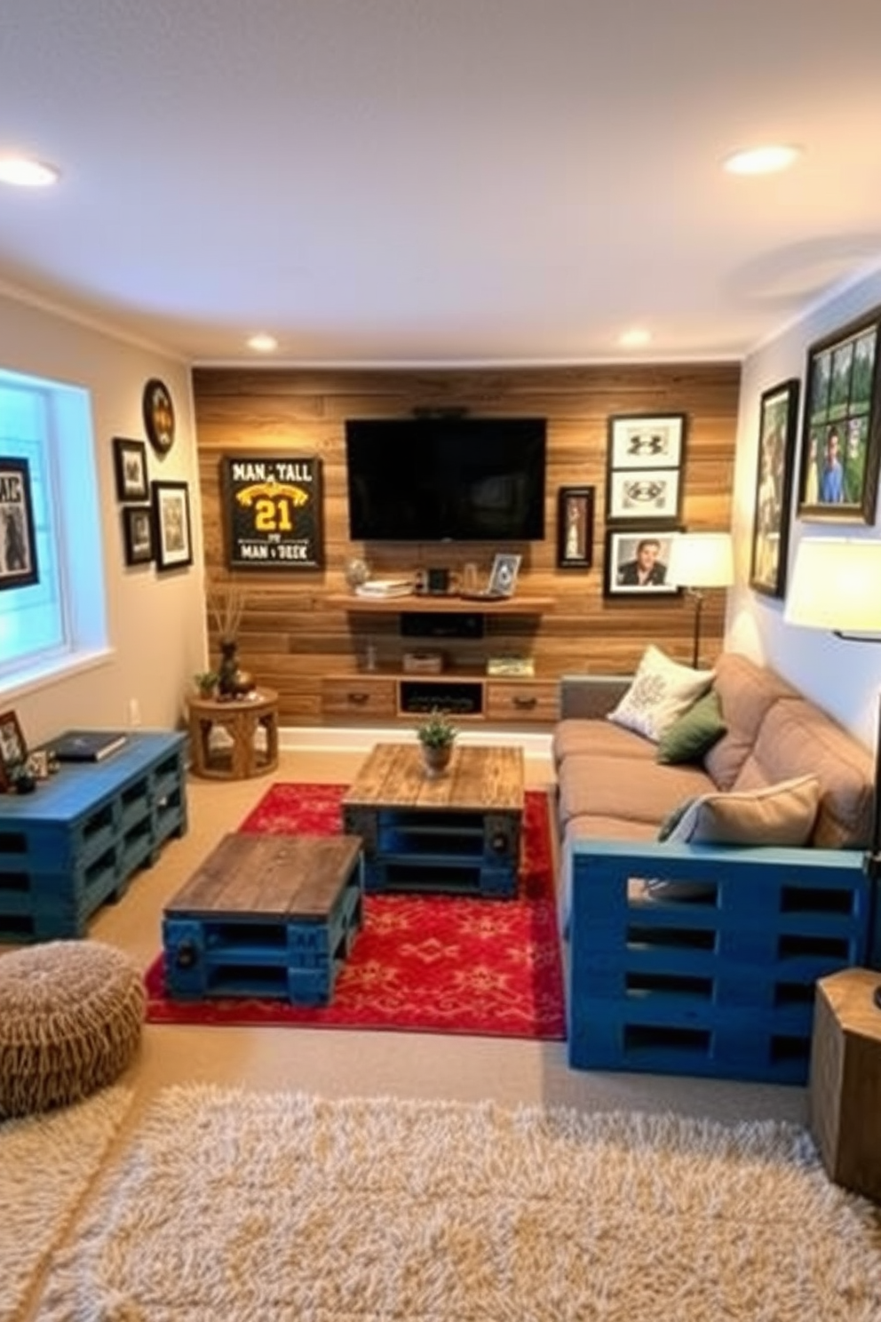 Blue Man Cave Design Ideas 13