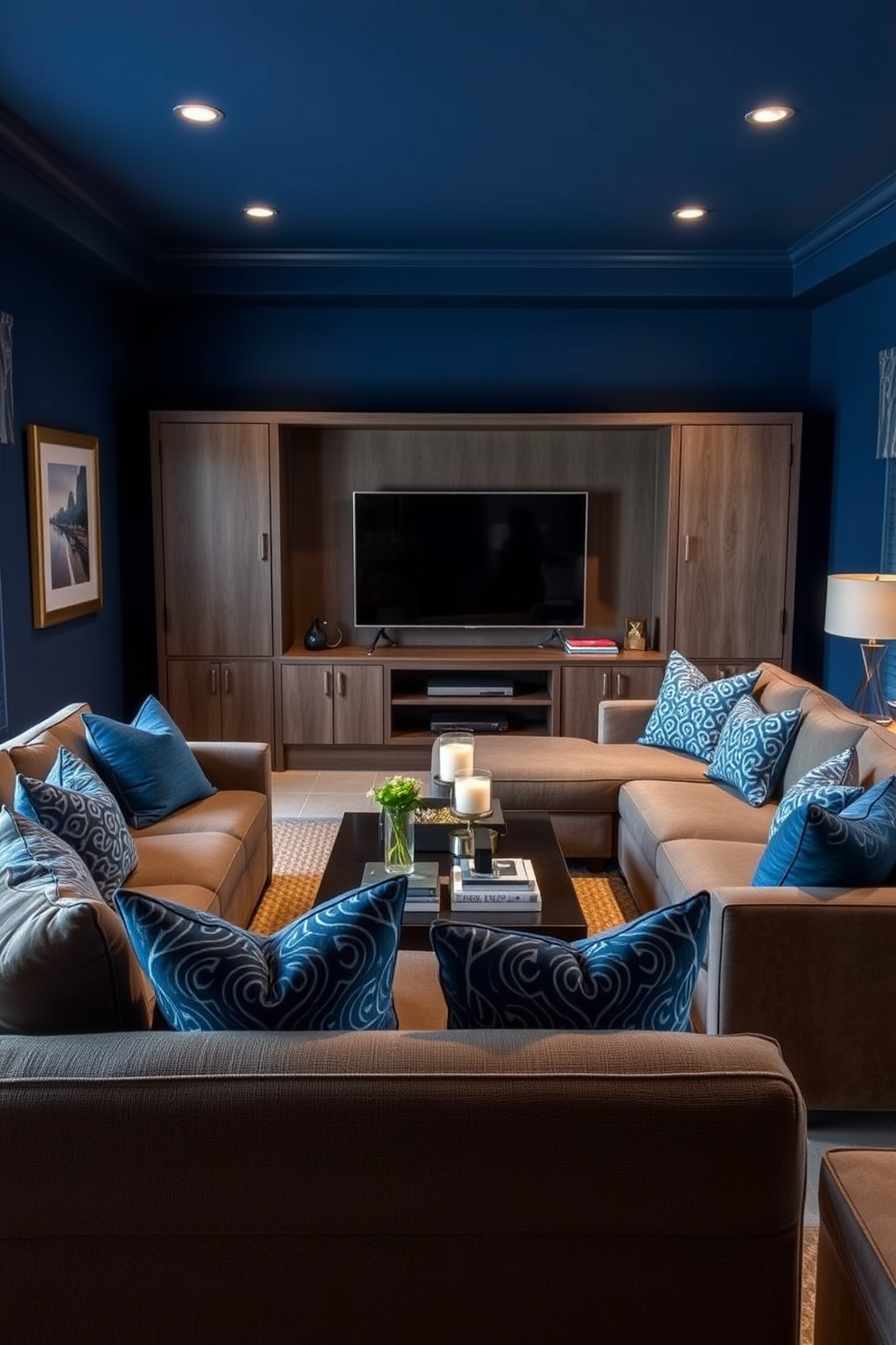 Blue Man Cave Design Ideas 28