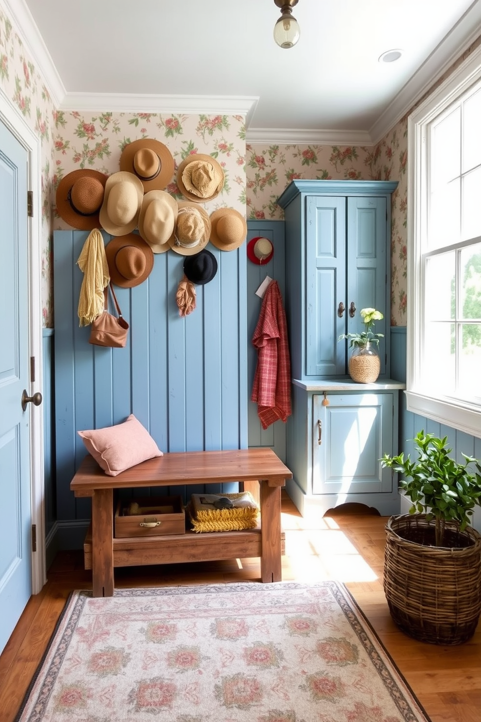 Blue Mudroom Design Ideas 15