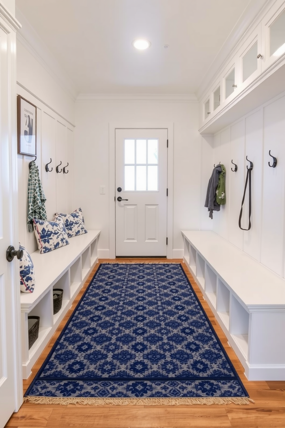 Blue Mudroom Design Ideas 19