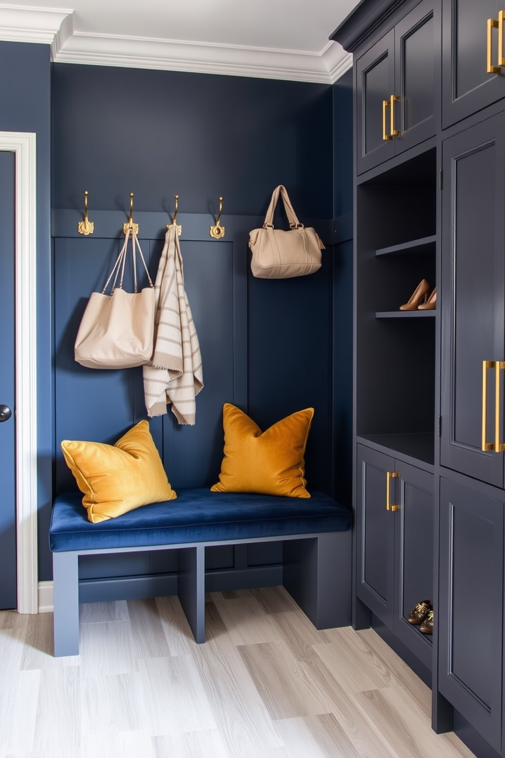 Blue Mudroom Design Ideas 28