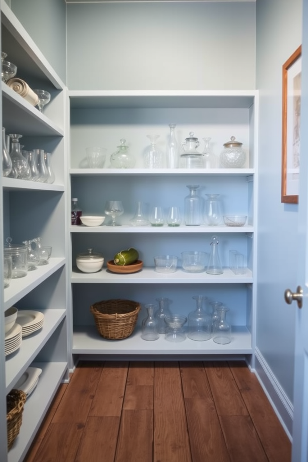 Blue Pantry Design Ideas 26