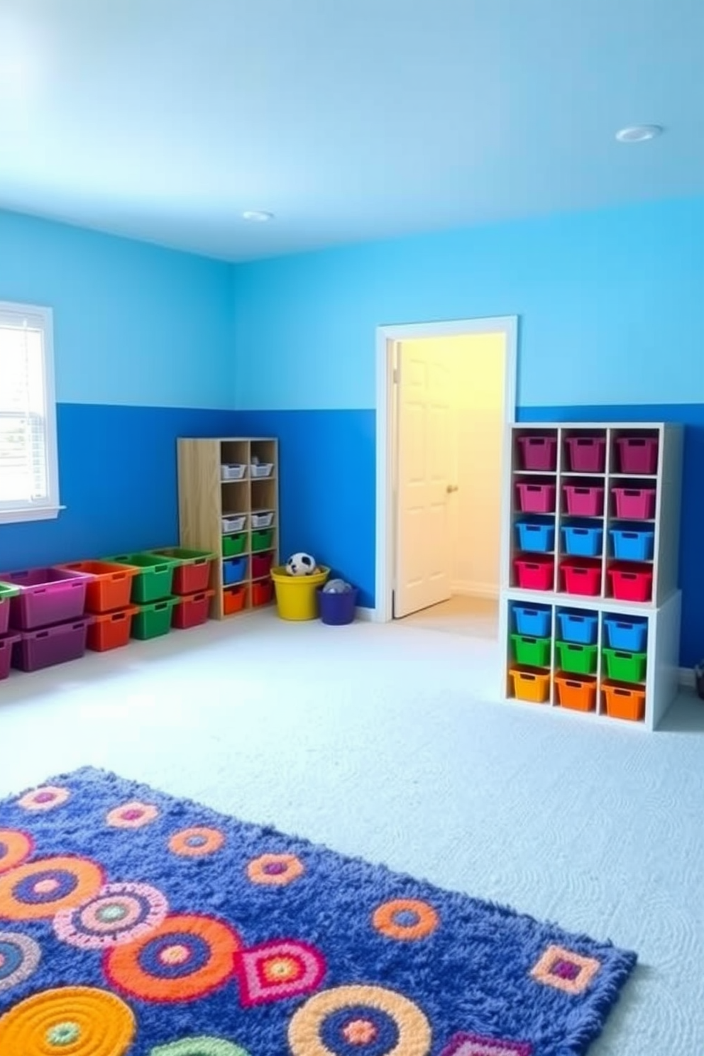 Blue Playroom Design Ideas 13