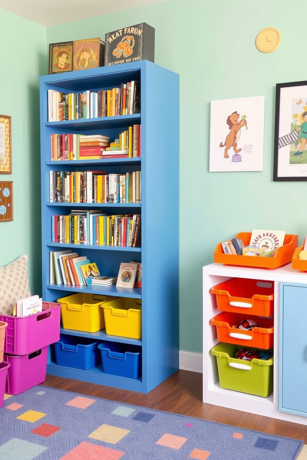 Blue Playroom Design Ideas 15