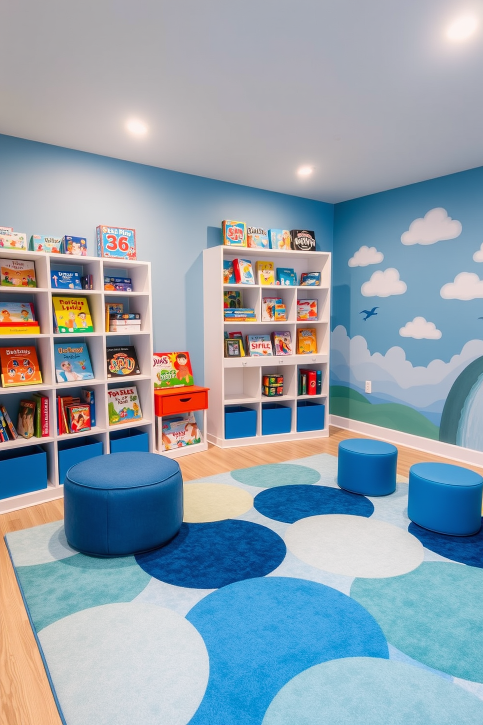 Blue Playroom Design Ideas 28