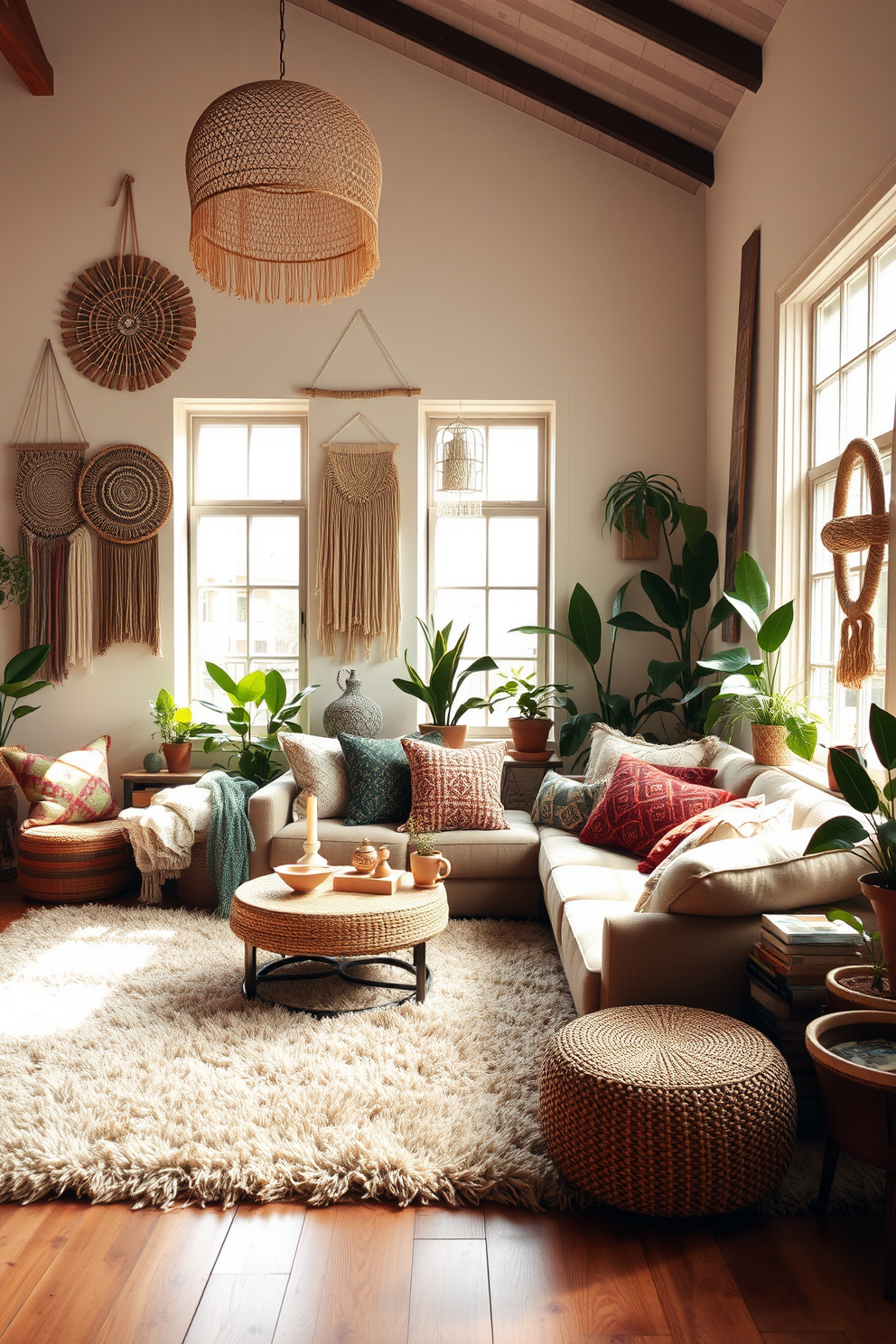 Boho Chic Living Room Design Ideas 1