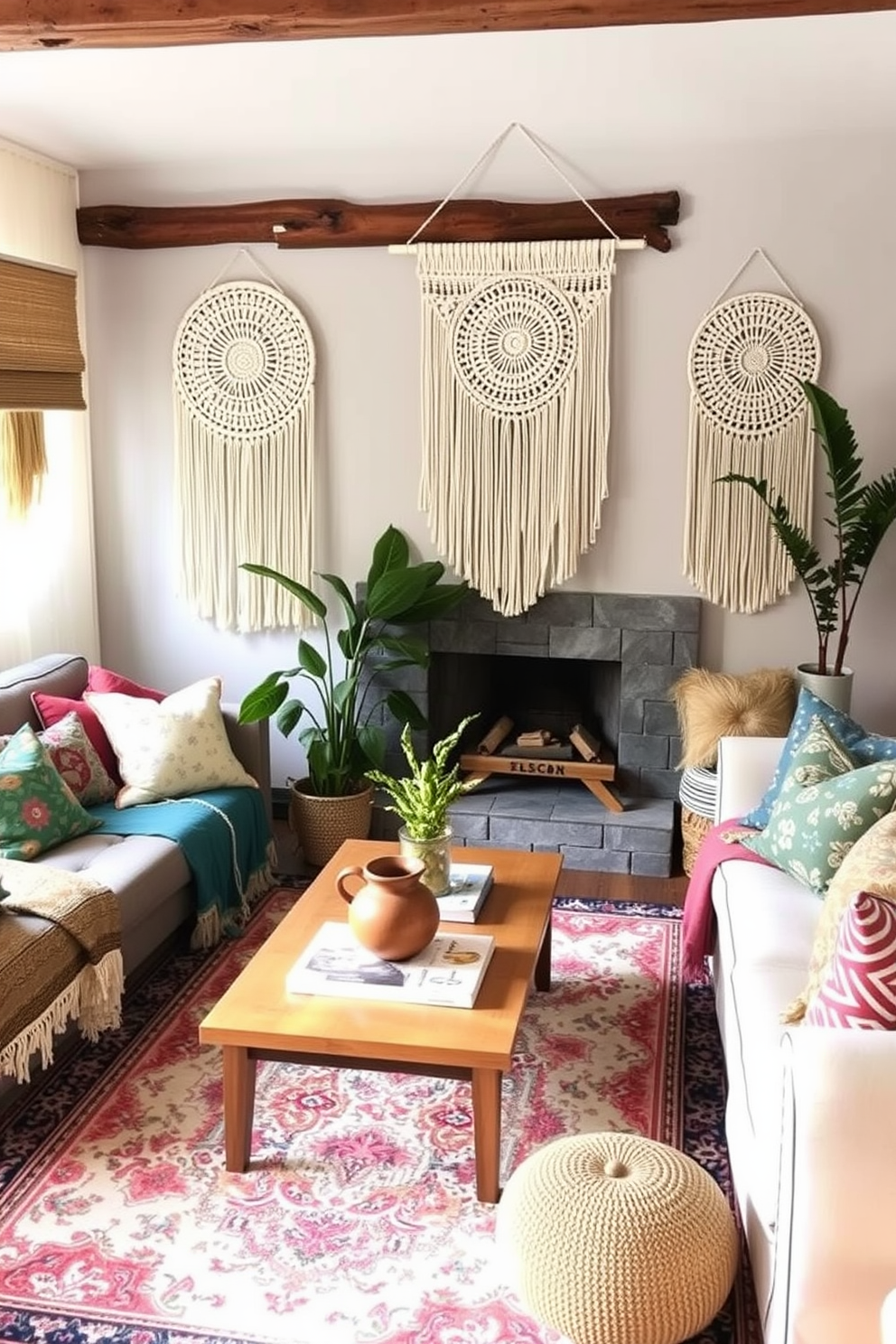 Boho Chic Living Room Design Ideas 2