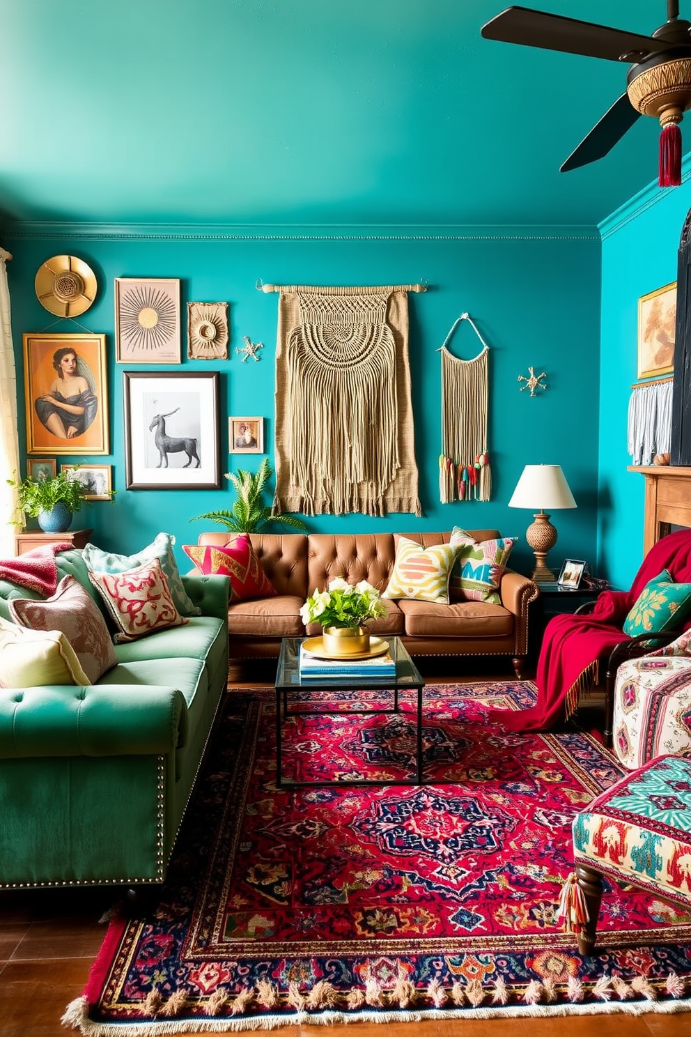 Boho Chic Living Room Design Ideas 20