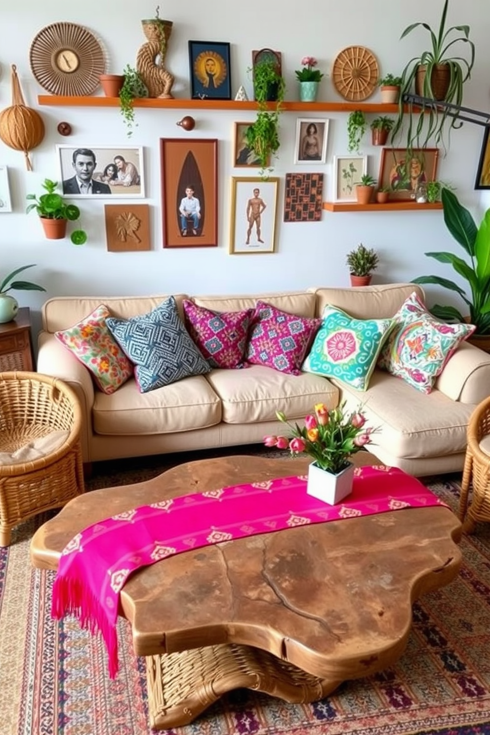 Boho Chic Living Room Design Ideas 7