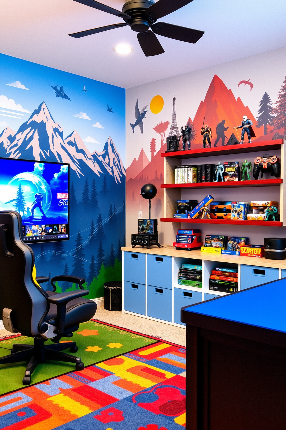 Boys Game Room Design Ideas 16