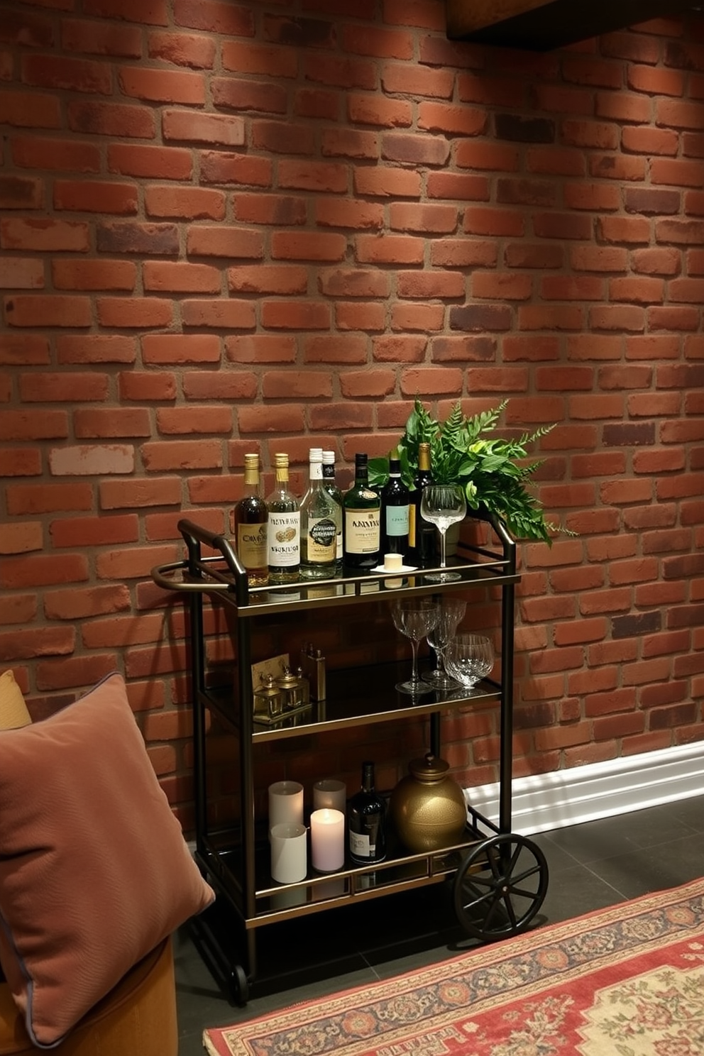 Brick Basement Design Ideas 28