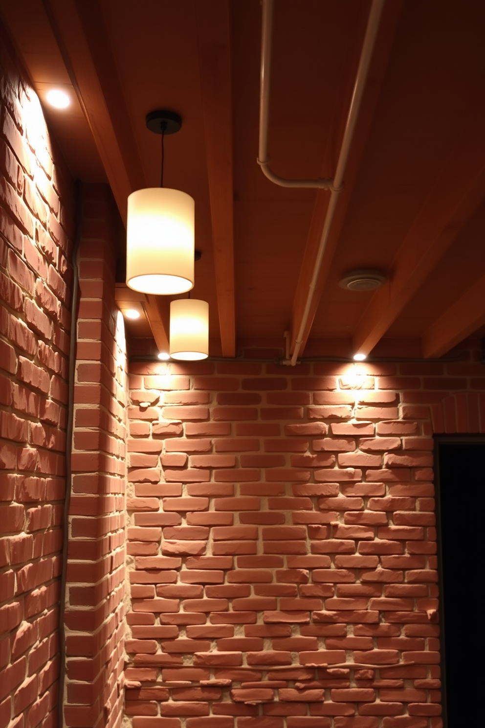 Brick Basement Design Ideas 30