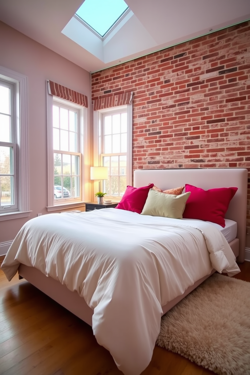 Brick Wall Bedroom Design Ideas 2