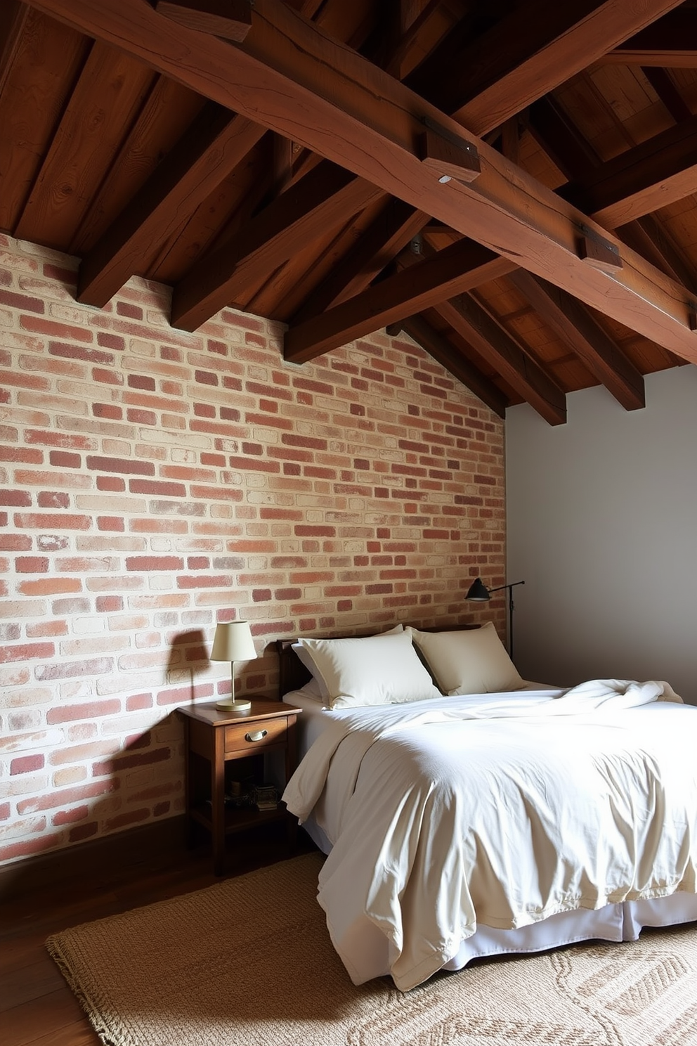 Brick Wall Bedroom Design Ideas 3