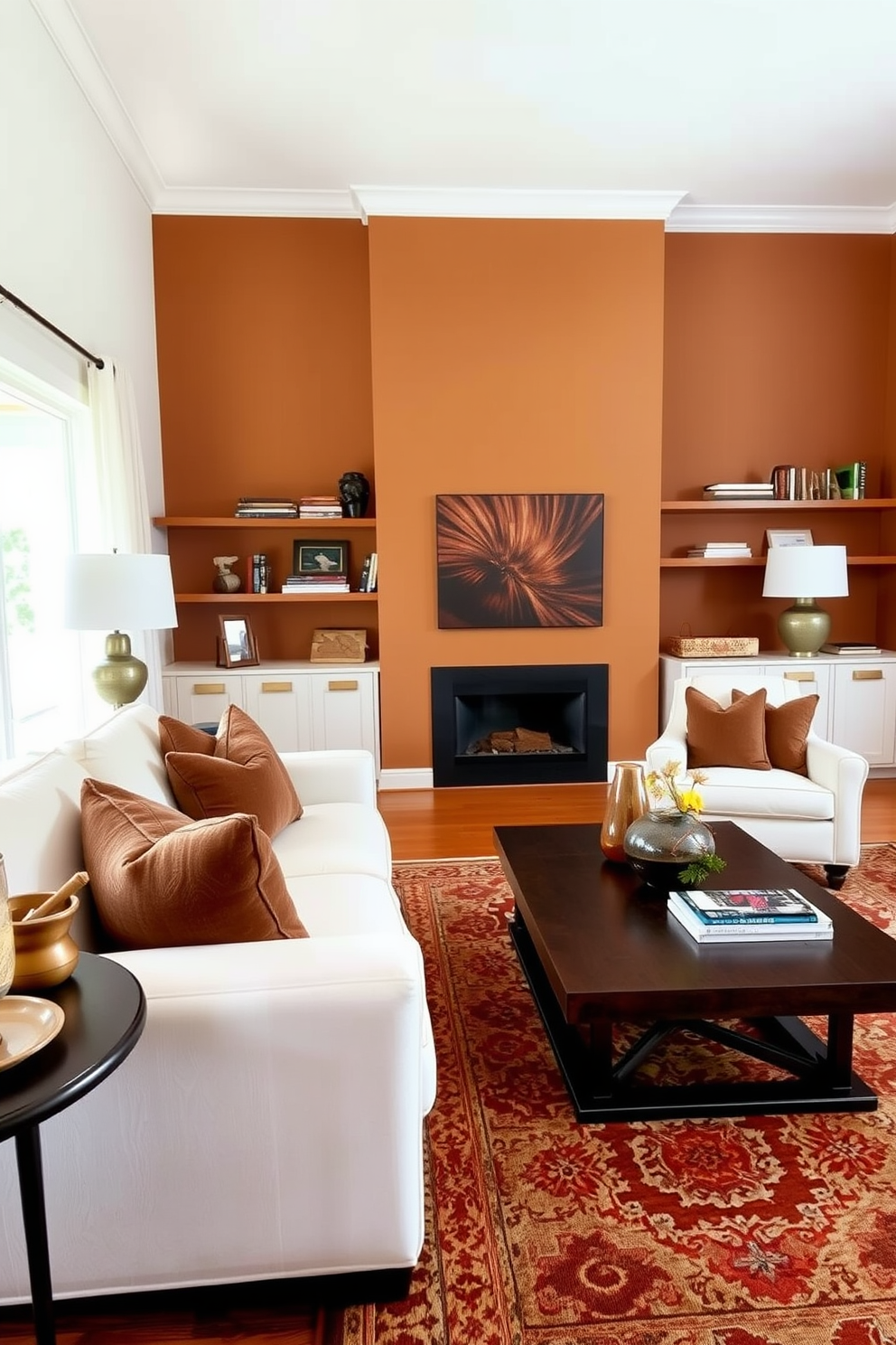 Brown Living Room Design Ideas 20