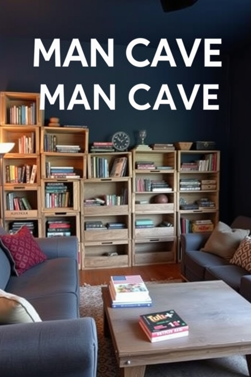 Budget Man Cave Design Ideas 6