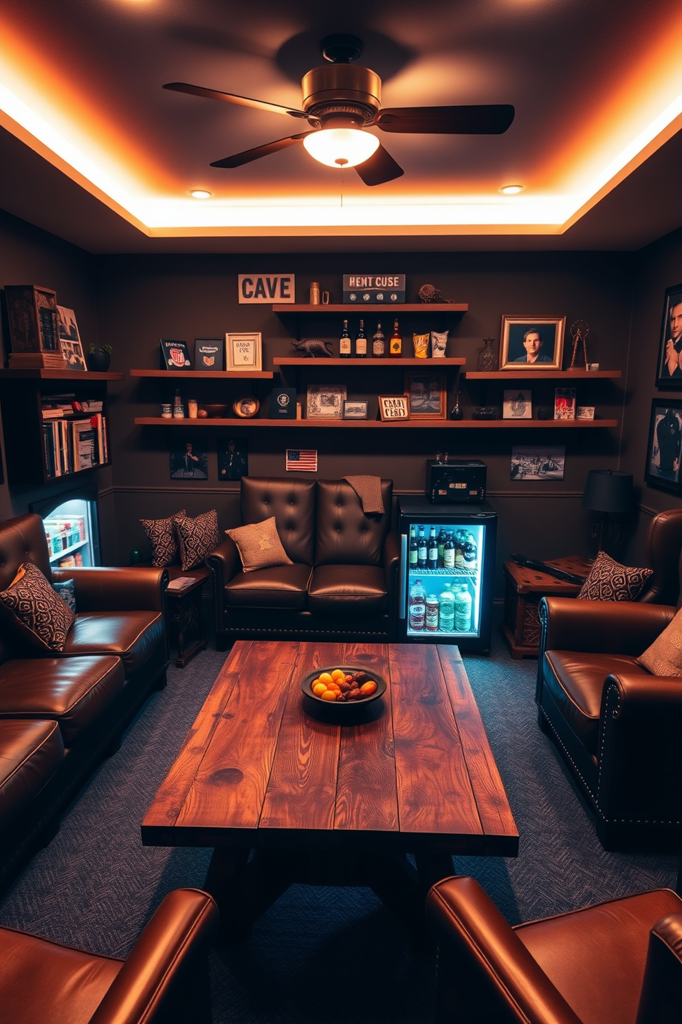 Budget Man Cave Design Ideas 8