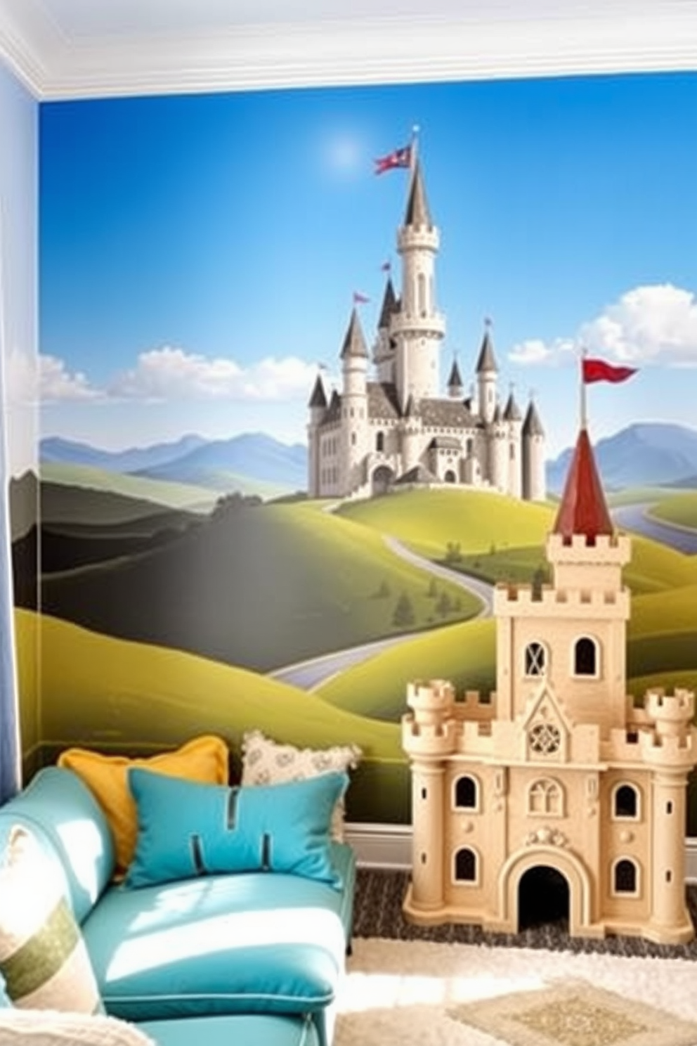 Castle Playroom Design Ideas 1