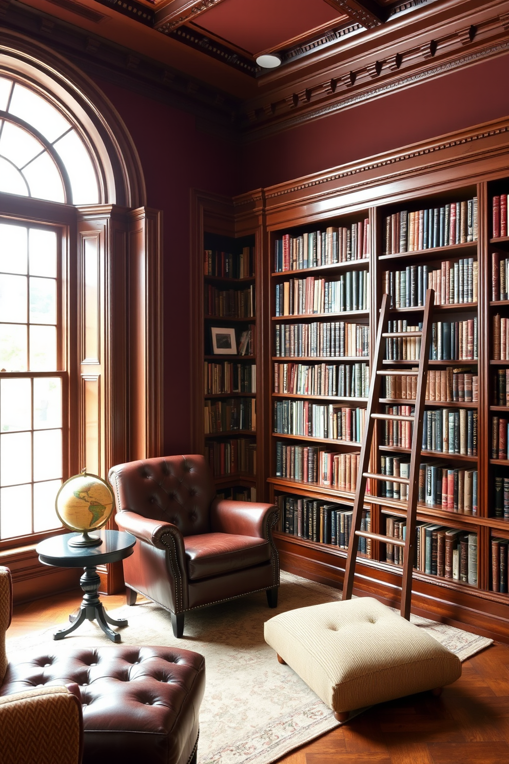 Classic Home Library Design Ideas 17