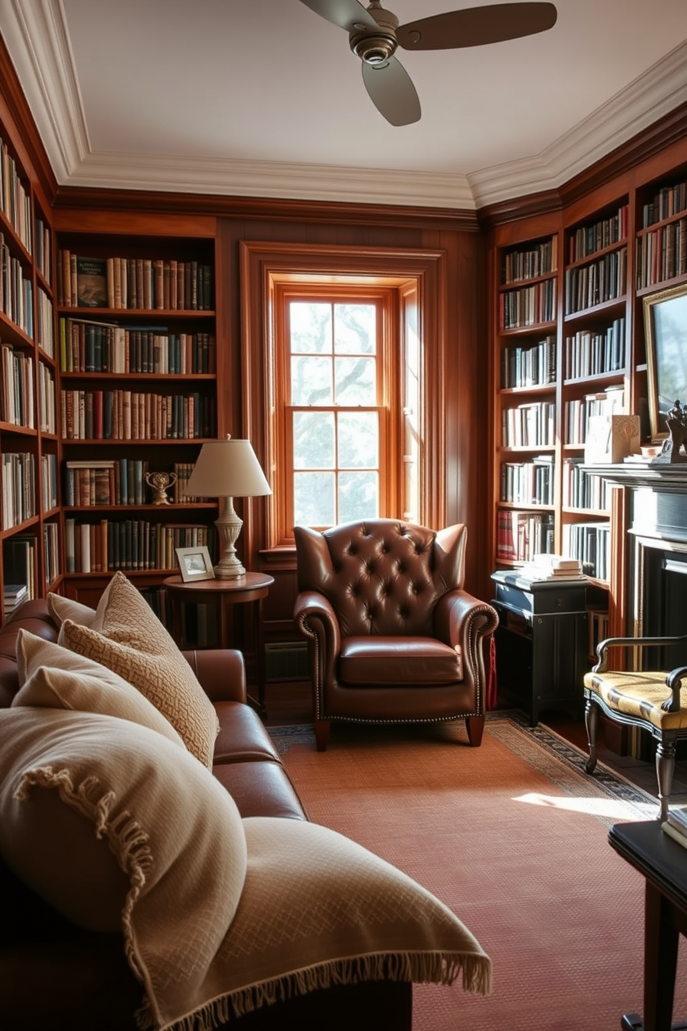 Classic Home Library Design Ideas 20