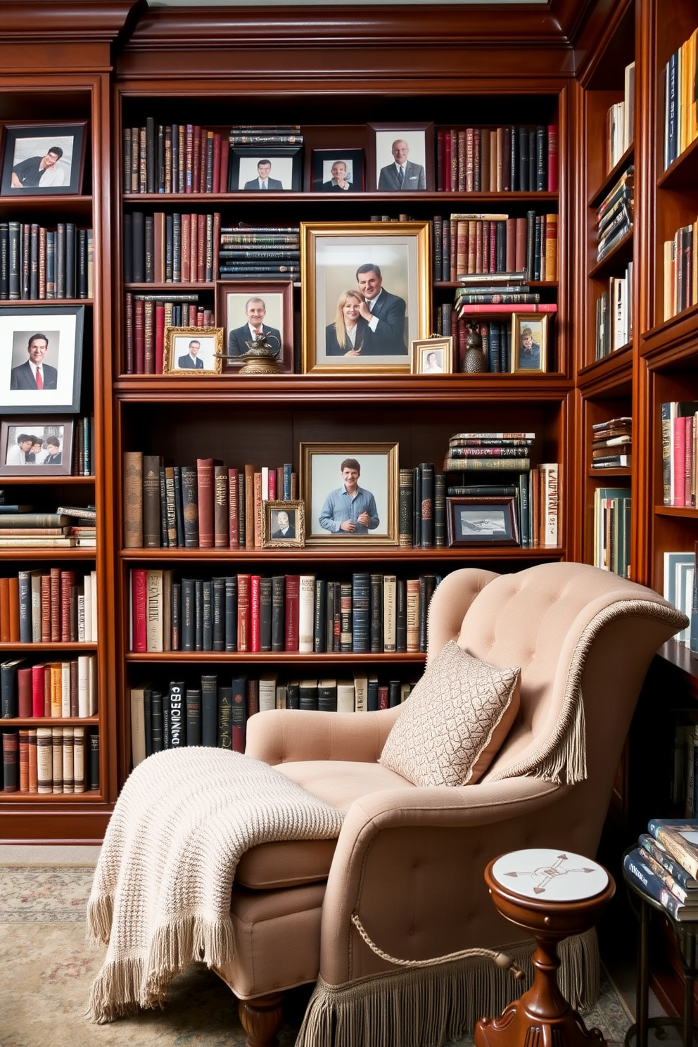 Classic Home Library Design Ideas 27