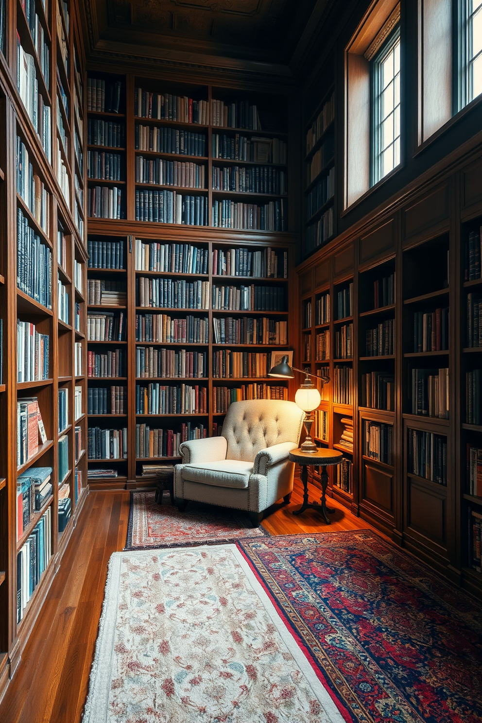 Classic Home Library Design Ideas 8