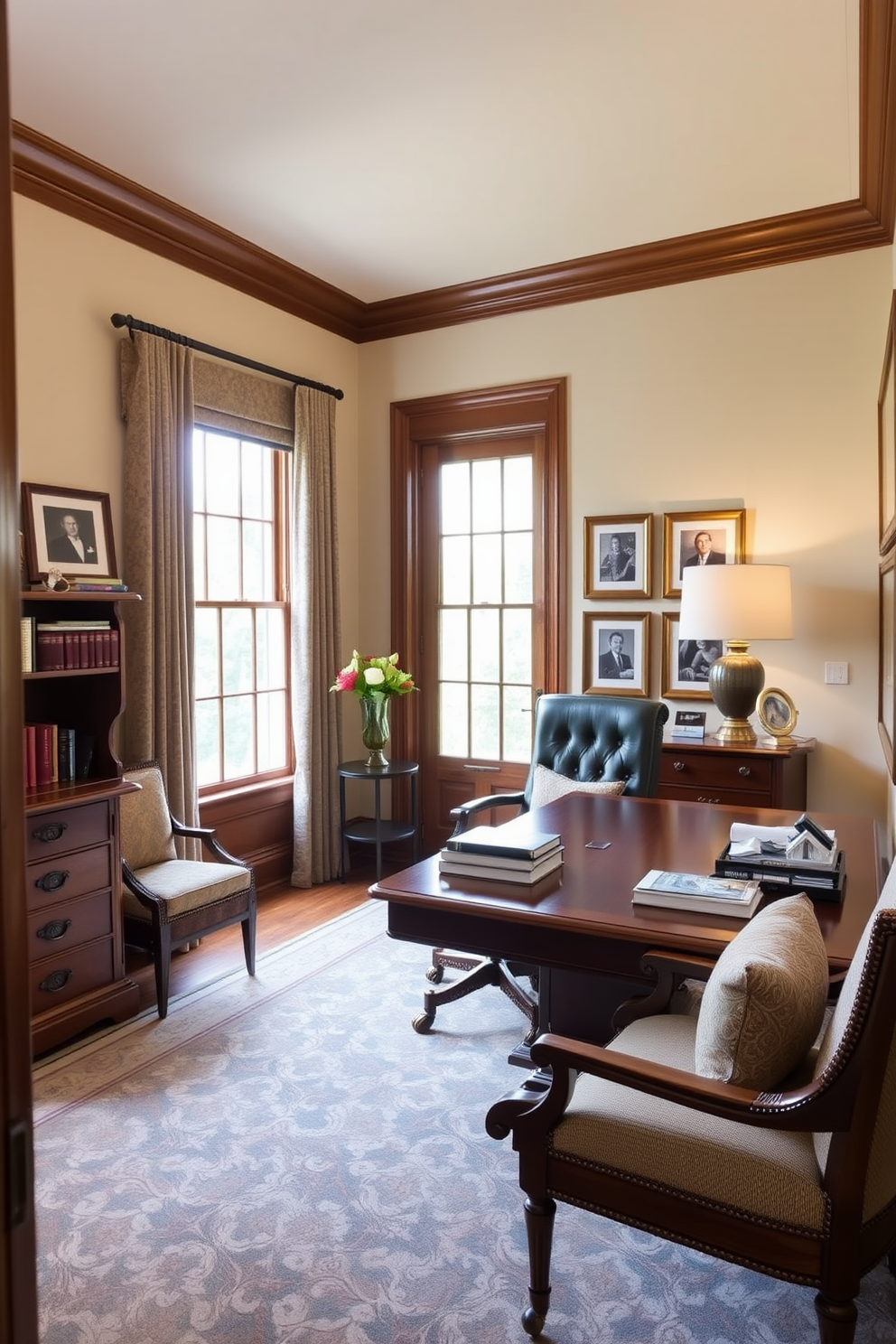 Classic Home Office Design Ideas 19