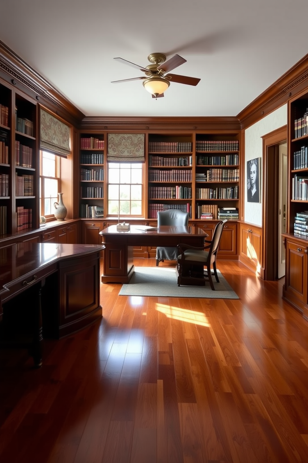 Classic Home Office Design Ideas 22