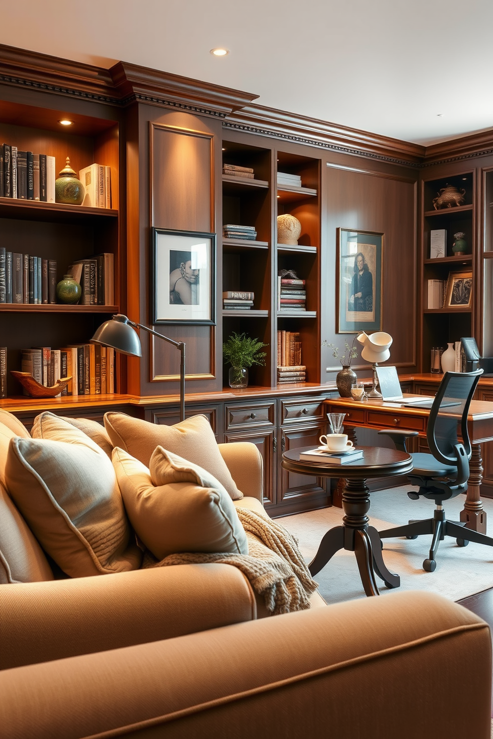 Classic Home Office Design Ideas 27