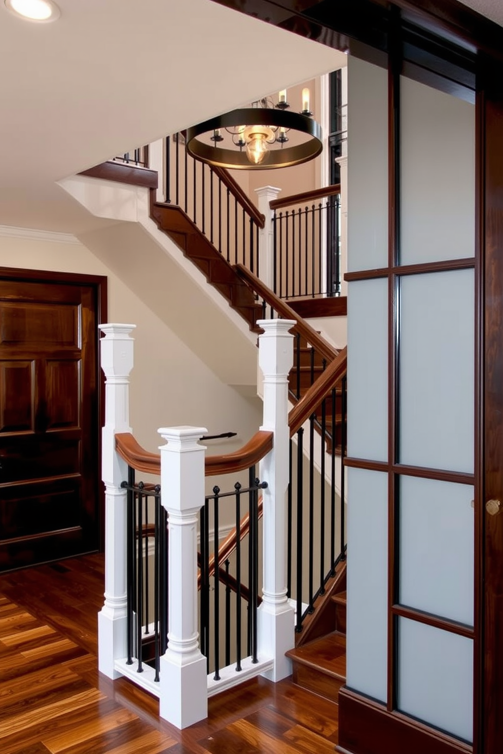 Closed Staircase Design Ideas 22