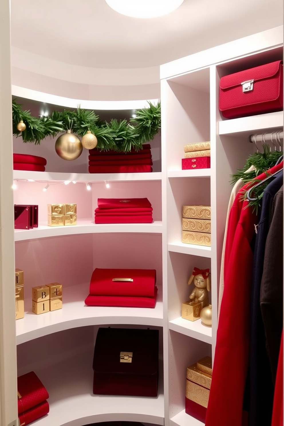 Closet Christmas Decorating Ideas 17