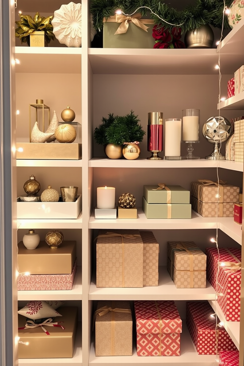 Closet Christmas Decorating Ideas 20