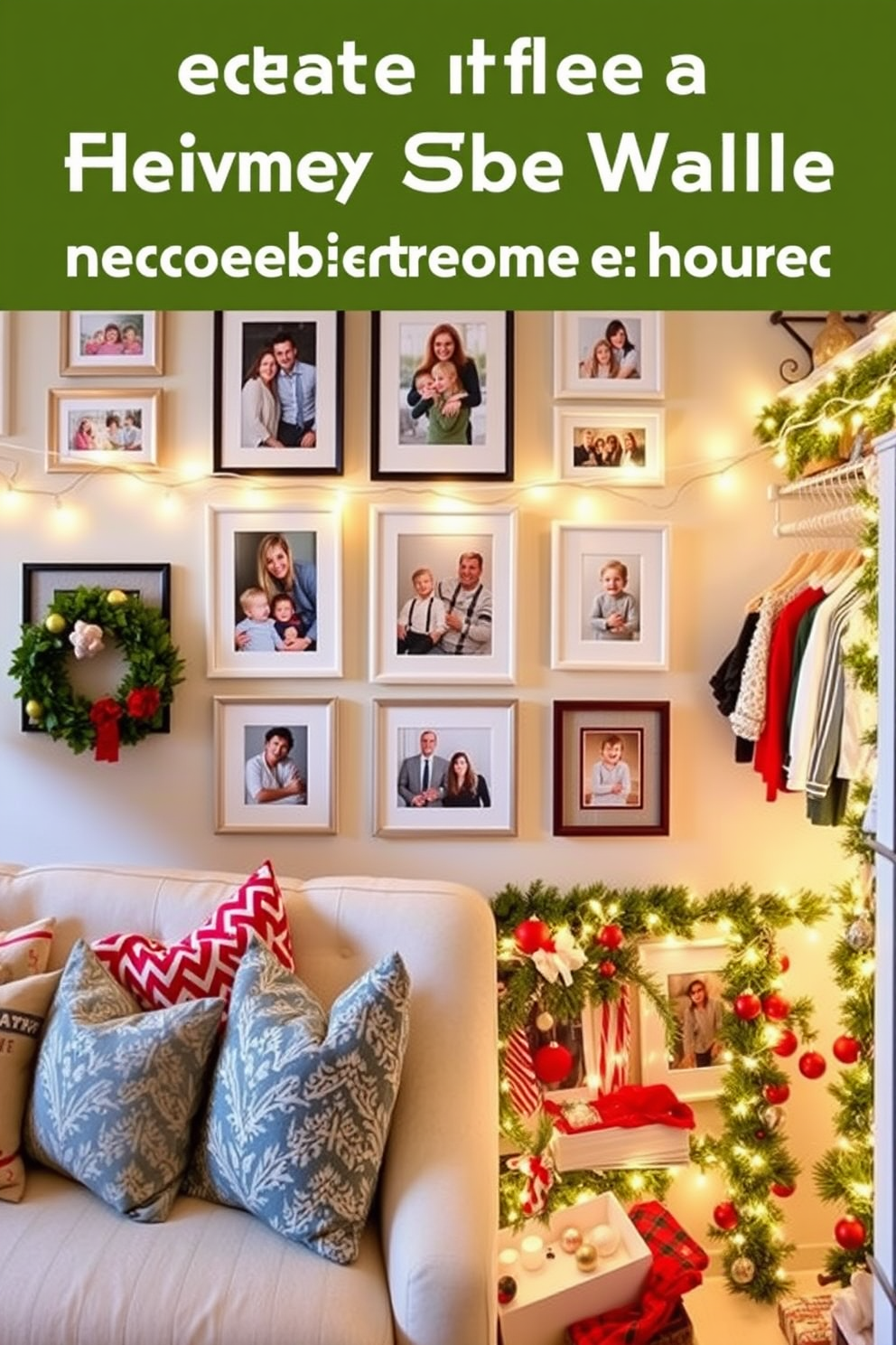 Closet Christmas Decorating Ideas 23