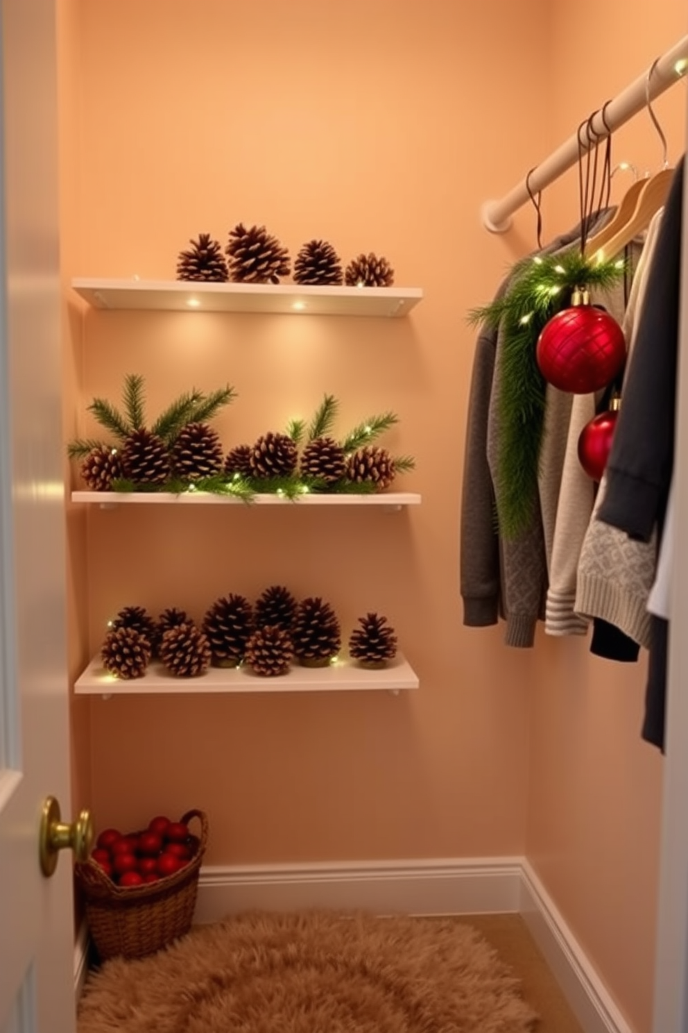 Closet Christmas Decorating Ideas 30