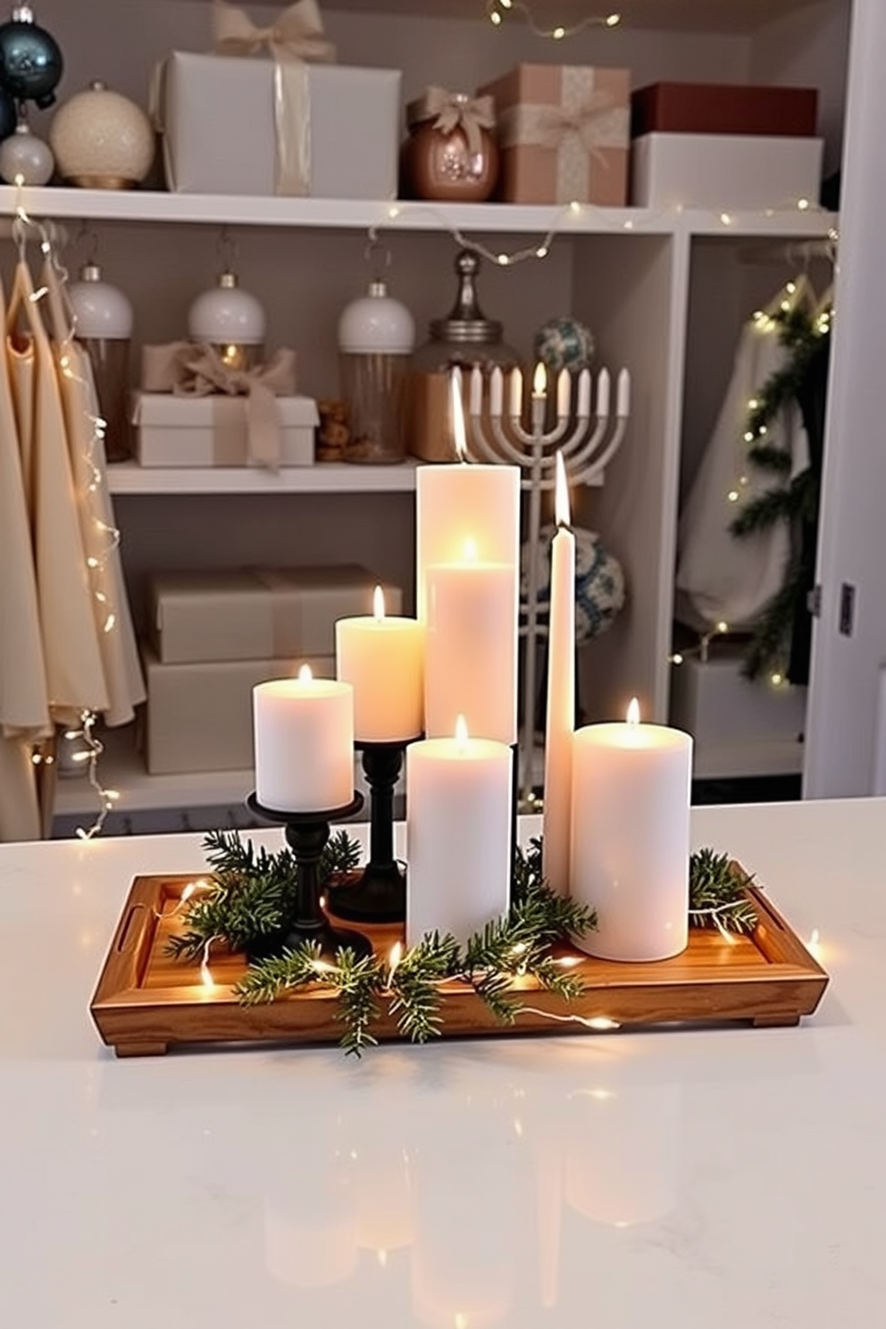 Closet Hanukkah Decorating Ideas 10