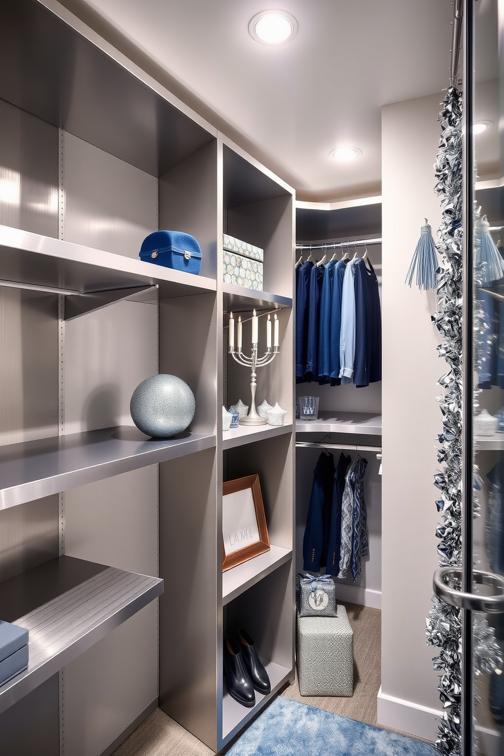 Closet Hanukkah Decorating Ideas 11