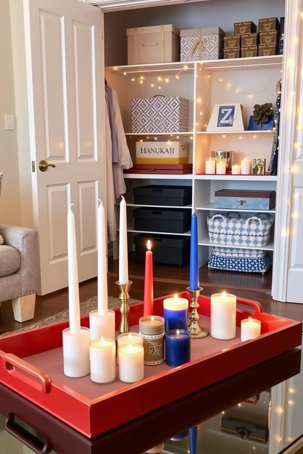 Closet Hanukkah Decorating Ideas 13