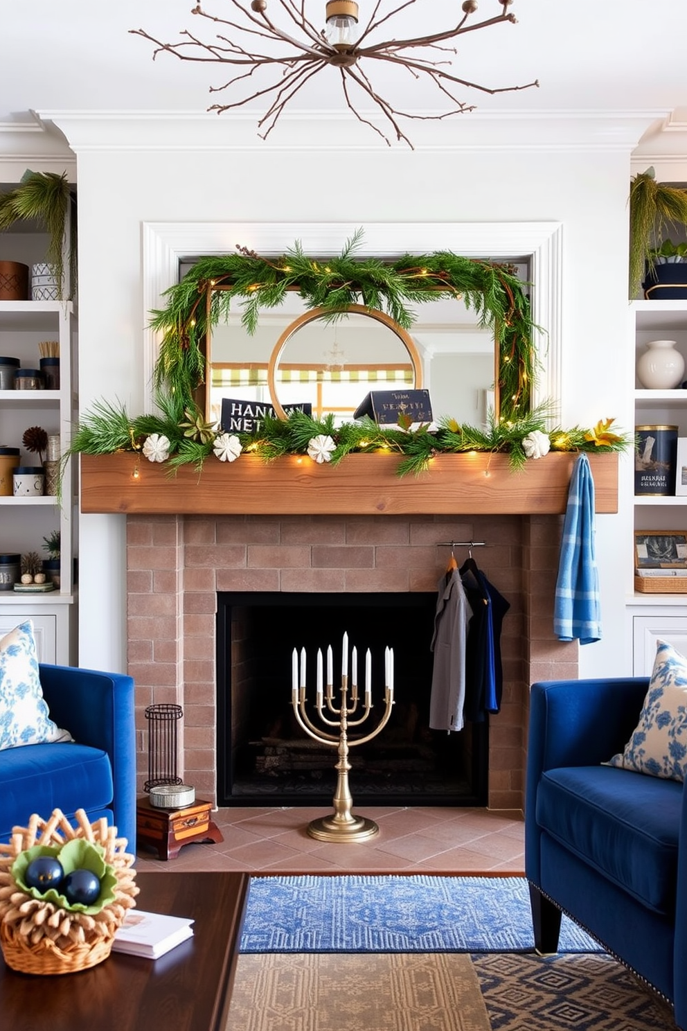 Closet Hanukkah Decorating Ideas 24