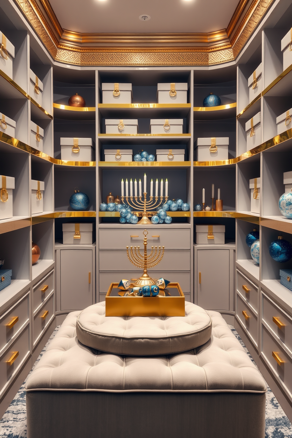 Closet Hanukkah Decorating Ideas 3