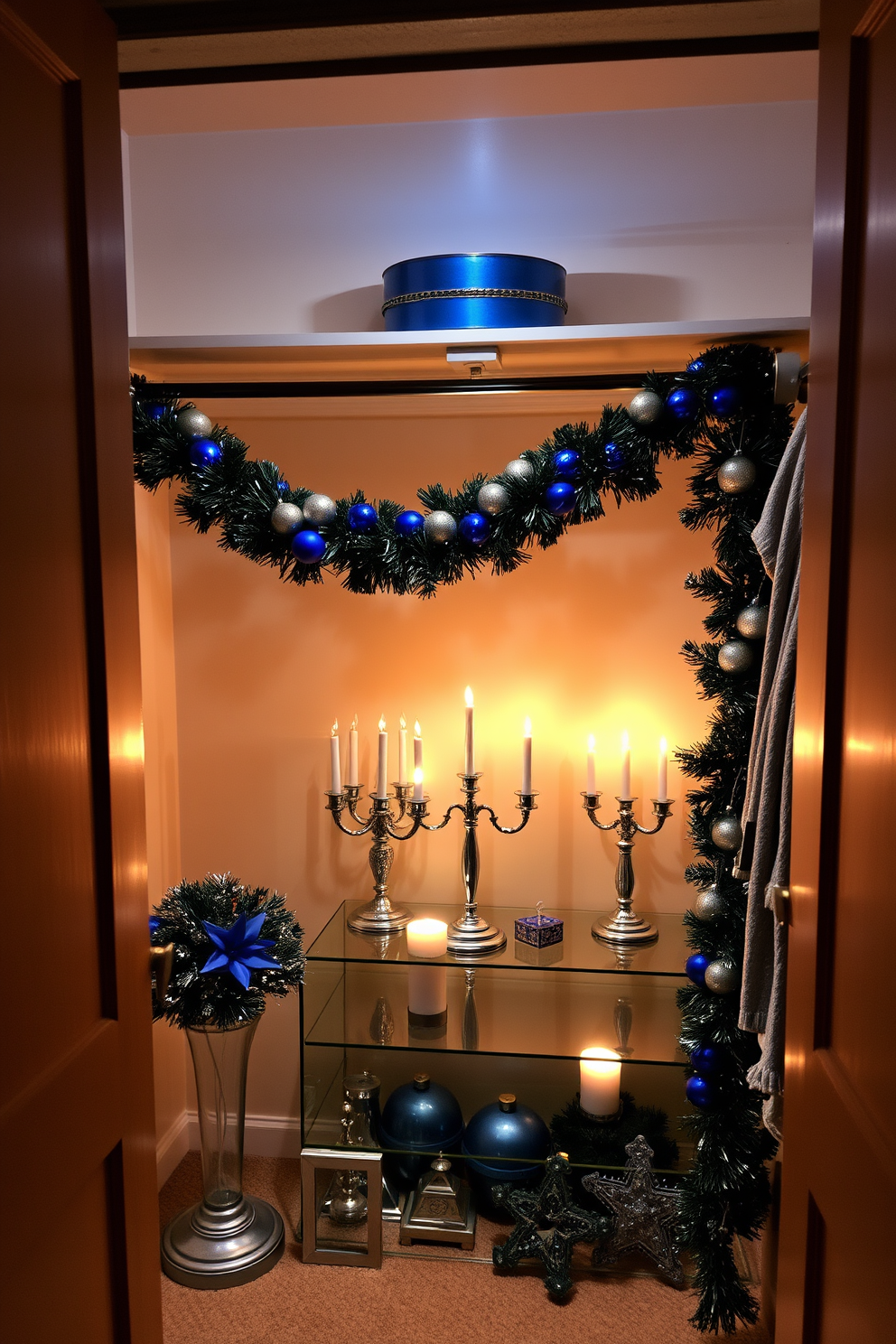 Closet Hanukkah Decorating Ideas 30