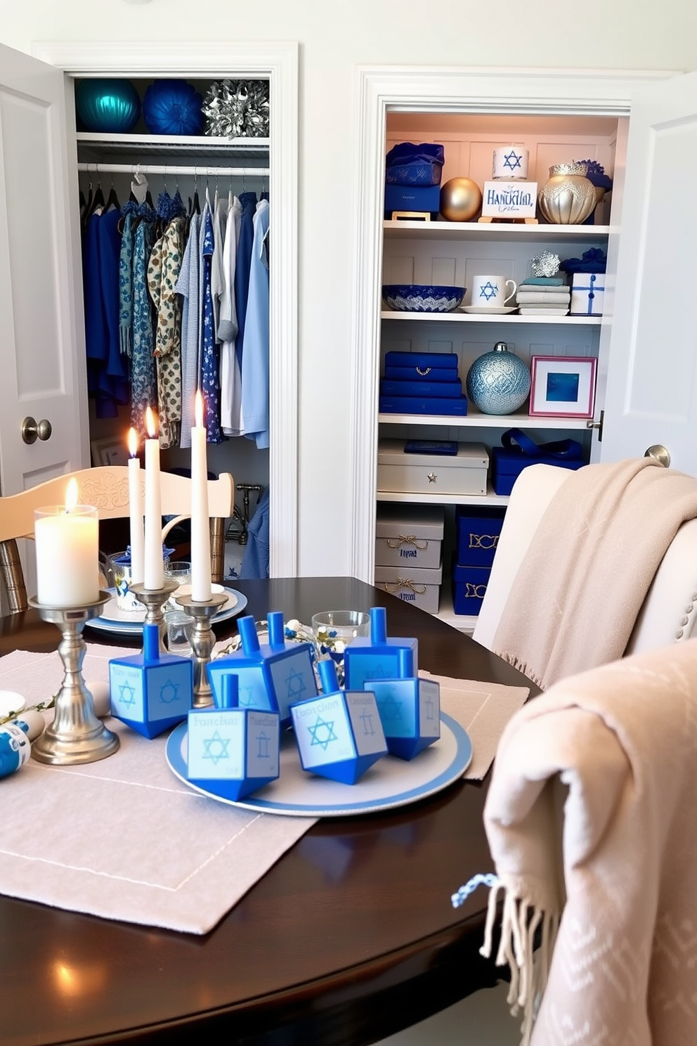 Closet Hanukkah Decorating Ideas 8