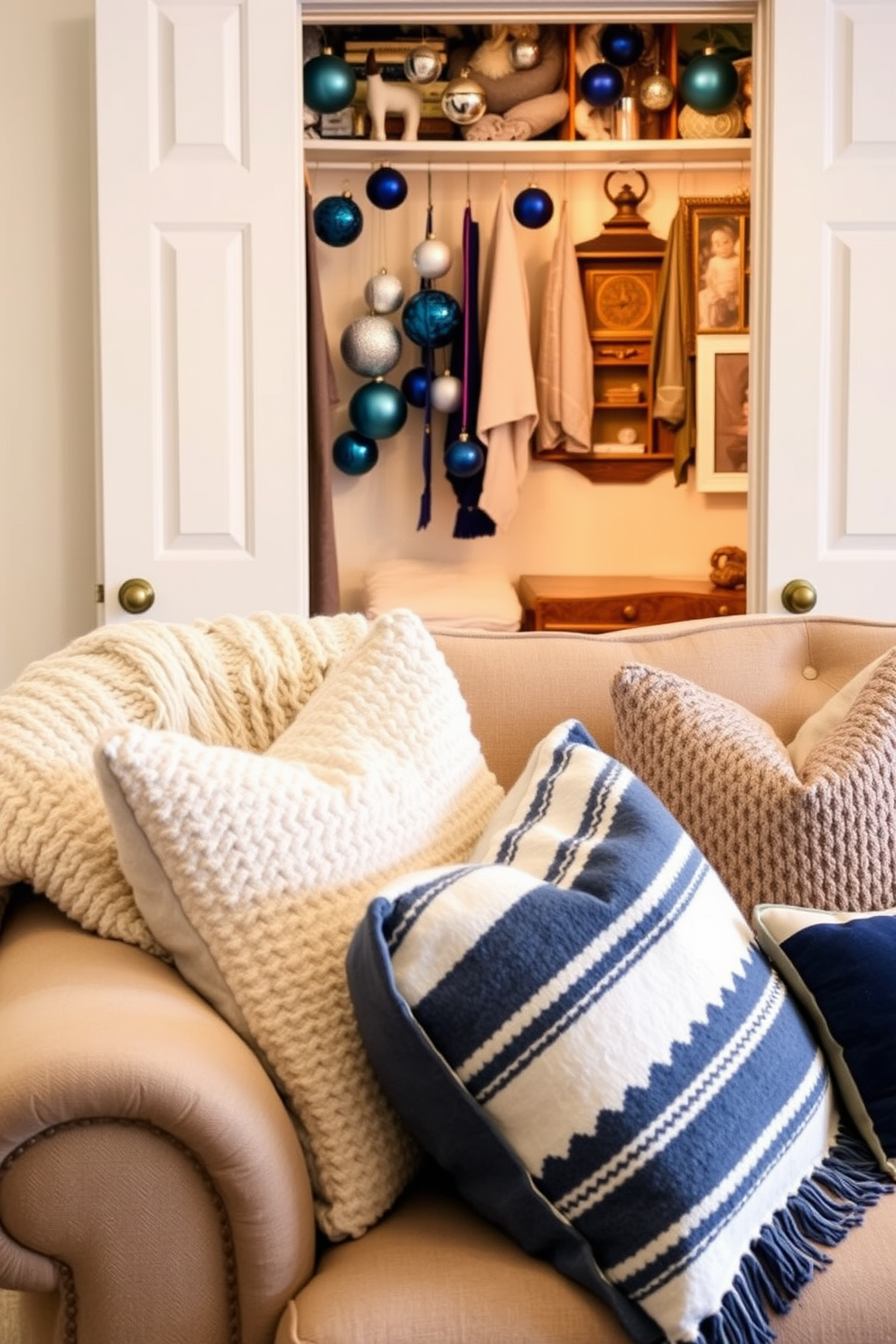 Closet Hanukkah Decorating Ideas 9