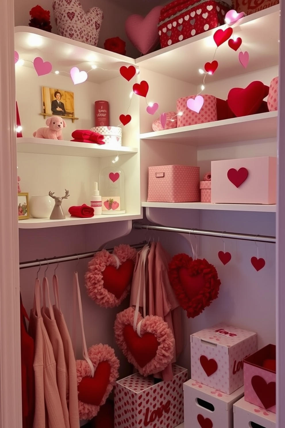 Closet Valentines Day Decorating Ideas 1