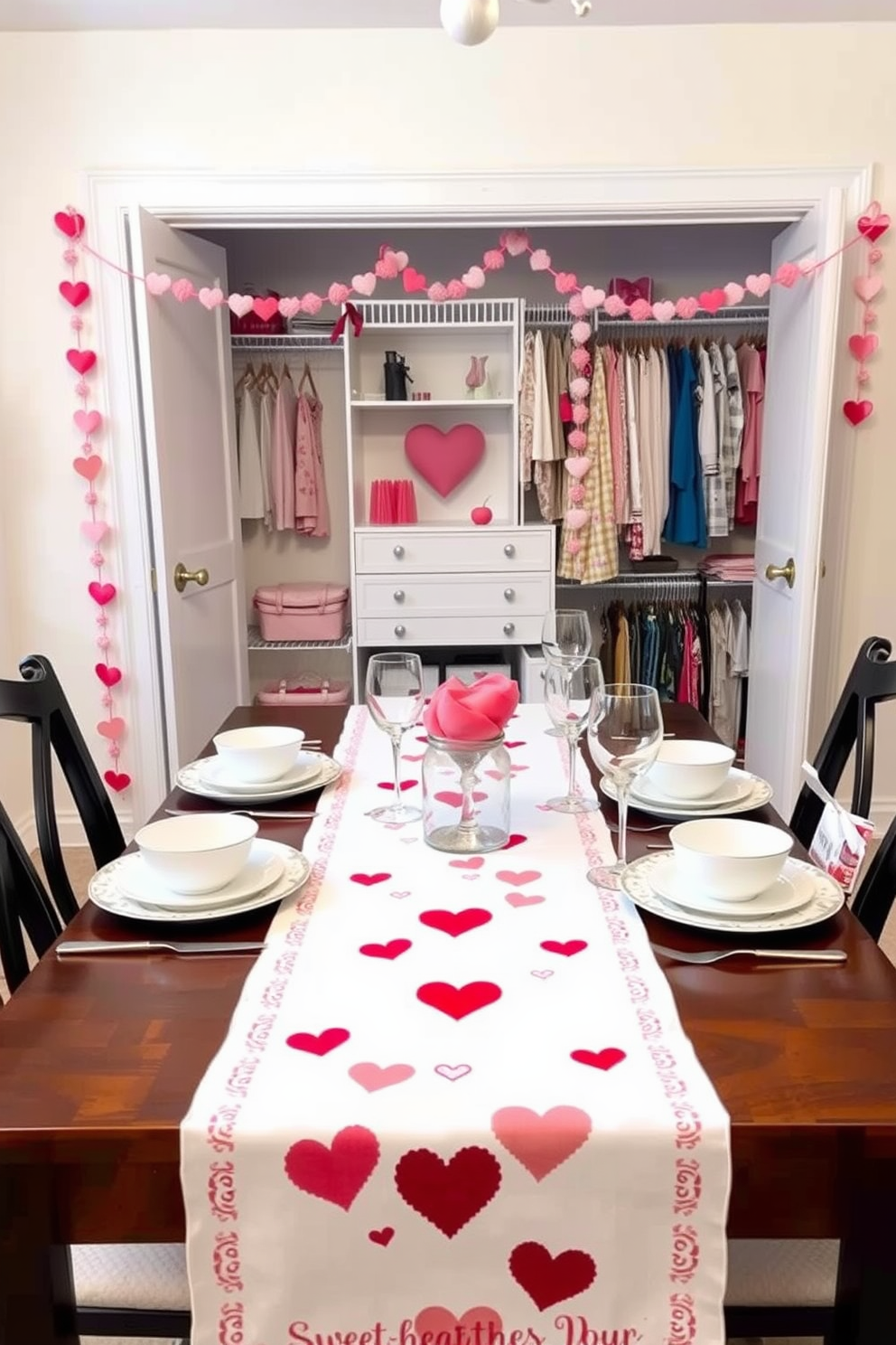 Closet Valentines Day Decorating Ideas 11