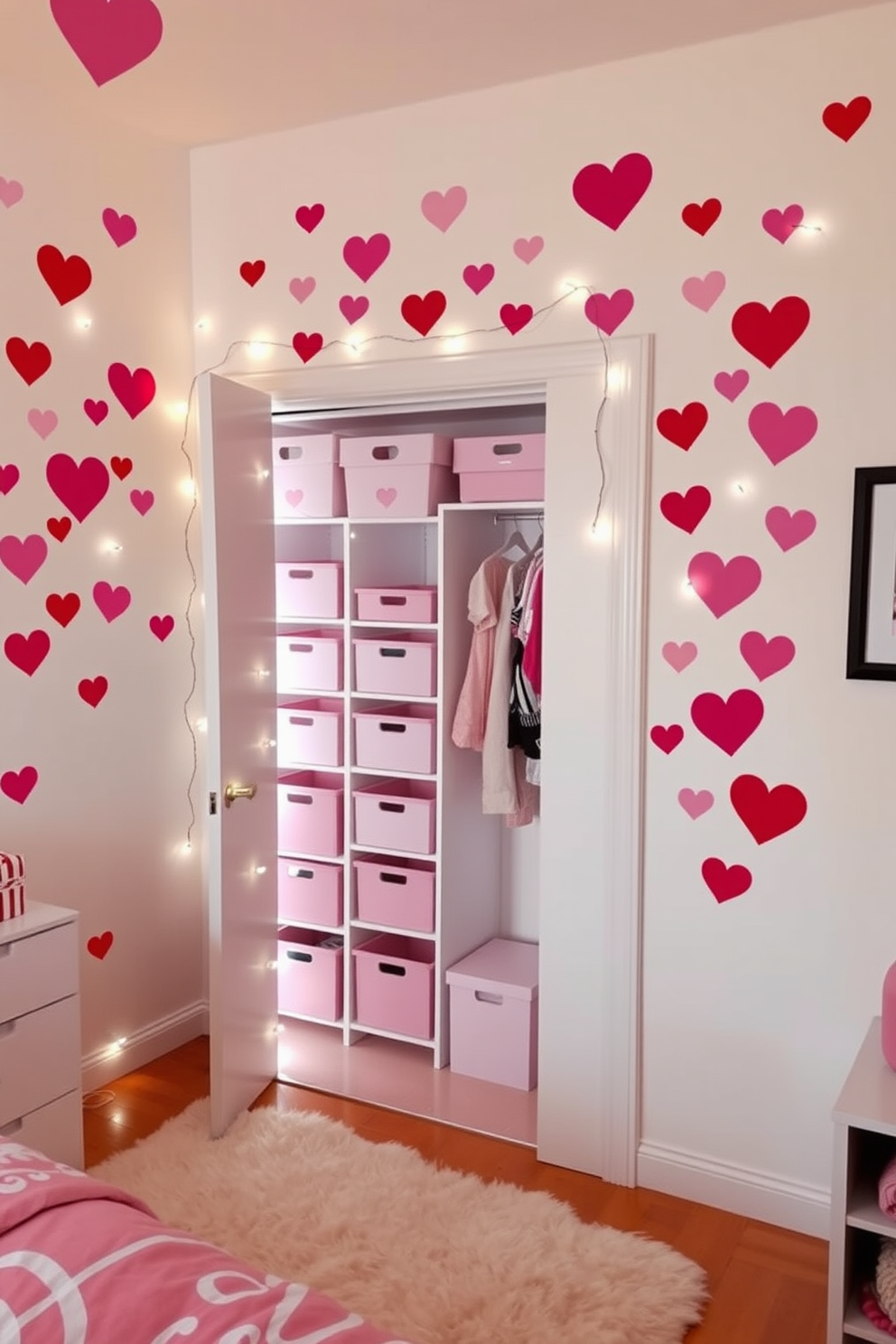 Closet Valentines Day Decorating Ideas 20